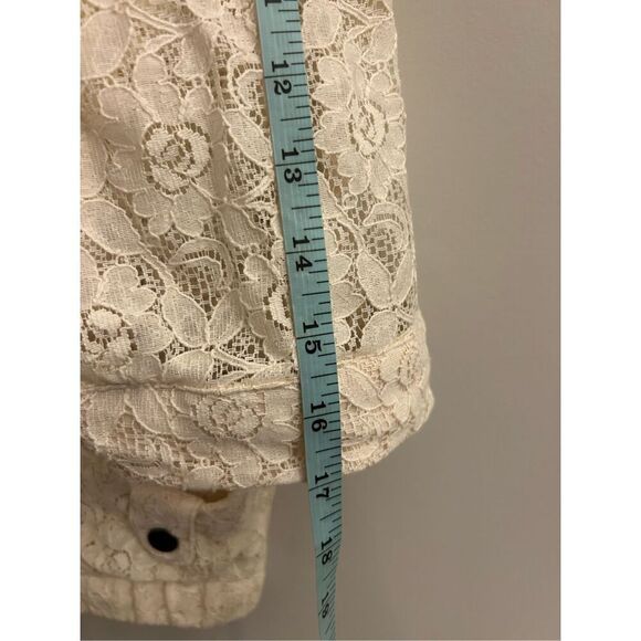 Vintage American Rag Cie All Lace Bomber Jacket sz 1X Boho - Picture 7 of 9